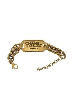Chanel Vintage Vintage Sieraden Pre-owned Metal Chanel-jewelry Yellow -Goedkope Chanel Vintage winkel b0260d7049696503b4a18d12ea78e84e
