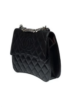 Chanel Vintage Vintage Tassen Pre-owned Leather Chanel-bags Black -Goedkope Chanel Vintage winkel b08b1d1c19d0271117bf0d40ddc9f395