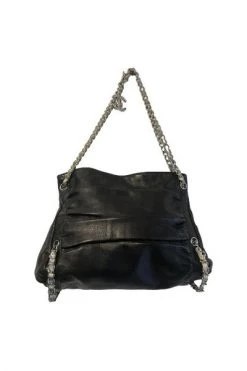 Chanel Vintage Vintage Tassen Pre-owned Leather Chanel-bags Black -Goedkope Chanel Vintage winkel b127f91f4f8a4a67b5bf636f79ff90e0