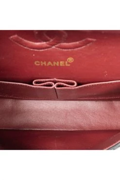 Chanel Vintage Vintage Tassen Pre-owned Medium Double Flap Bag Black -Goedkope Chanel Vintage winkel b15139f46a9e8bcda03fa5ee36c0a5bf