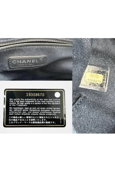 Chanel Vintage Vintage Tassen Pre-owned Denim Chanel-bags White 3 Chanel Vintage Vintage Tassen Pre-owned Denim Chanel-bags White - Afbeelding 3