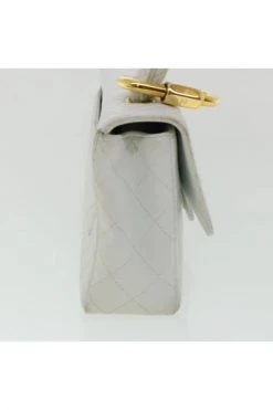 Chanel Vintage Vintage Tassen Pre-owned Leather Chanel-bags White -Goedkope Chanel Vintage winkel b2dbc7c837fd666ba2360d5f0c0c88b3