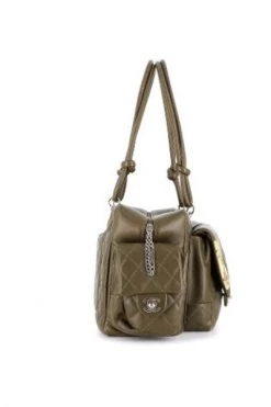 Chanel Vintage Vintage Tassen Pre-owned Leather Chanel-bags Brown -Goedkope Chanel Vintage winkel b2dfc540105e35b776cbff35d0aae1a4