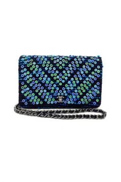 Chanel Vintage Vintage Accessoires Pre-owned Wallets Blue -Goedkope Chanel Vintage winkel b2eb71a503aeb9858fd6468b00ae7334