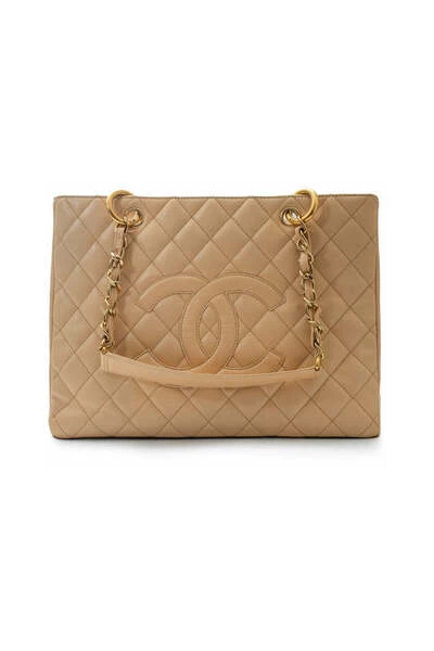 Chanel Vintage Vintage Tassen Pre-owned Shoulder Bags Beige 3 Chanel Vintage Vintage Tassen Pre-owned Shoulder Bags Beige - Afbeelding 3