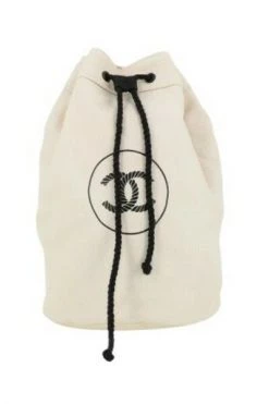 Chanel Vintage Vintage Tassen Pre-owned Canvas Chanel-bags Beige