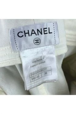 Chanel Vintage Vintage Broeken Pre-owned Washed Out Denim Jeans Pants With Zip Gray -Goedkope Chanel Vintage winkel b40897d9ff779c65596ecc3873c99d3a