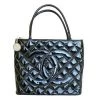 Chanel Vintage Vintage Tassen Pre-owned Leather Totes Black