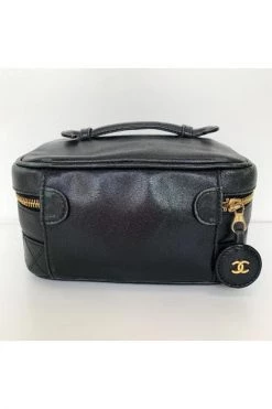 Chanel Vintage Vintage Tassen Pre-owned Leather Handbags Black -Goedkope Chanel Vintage winkel b45571eb55d4034b57b0b04f0c497d55