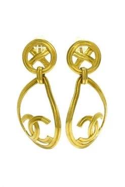 Chanel Vintage Vintage Sieraden Pre-owned Earrings Yellow -Goedkope Chanel Vintage winkel b465d670f963c92b9b35dee216e9ae01