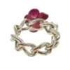 Chanel Vintage Vintage Sieraden Pre-owned Metal Rings Pink