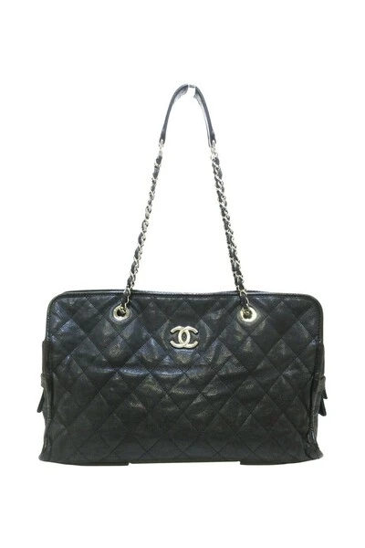 Chanel Vintage Vintage Tassen Pre-owned Shoulder Bag Black 5 Chanel Vintage Vintage Tassen Pre-owned Shoulder Bag Black - Afbeelding 5