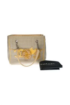 Chanel Vintage Vintage Tassen Pre-owned Leather Chanel-bags Beige -Goedkope Chanel Vintage winkel b6c3cc7beb38dcef933b8a4577a1def6