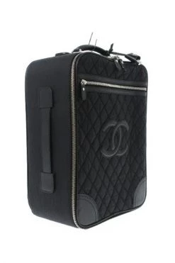 Chanel Vintage Vintage Tassen Pre-owned Polyester Chanel-bags Black -Goedkope Chanel Vintage winkel b6e05f0ee9426ab0500376c622e30ce0