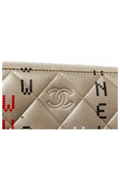 Chanel Vintage Vintage Accessoires Pre-owned Wallets Brown 6 Chanel Vintage Vintage Accessoires Pre-owned Wallets Brown - Afbeelding 6