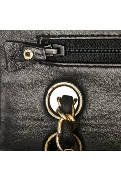 Chanel Vintage Vintage Tassen Pre-owned Shoulder Bag Black -Goedkope Chanel Vintage winkel b70234727f13591c8a4279eca18af790