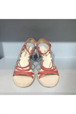 Chanel Vintage Vintage Schoenen Pre- Owned Sandales Pink