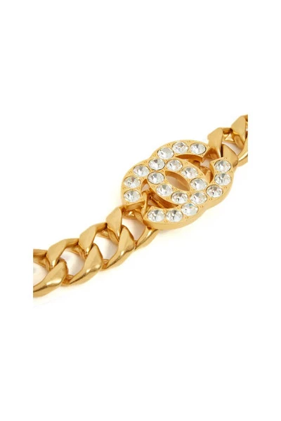 Chanel Vintage Vintage Accessoires Pre-owned Metal Belts Yellow 3 Chanel Vintage Vintage Accessoires Pre-owned Metal Belts Yellow - Afbeelding 3