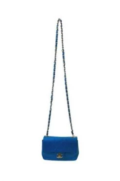 Chanel Vintage Vintage Tassen Pre-owned Crossbody Bag Blue