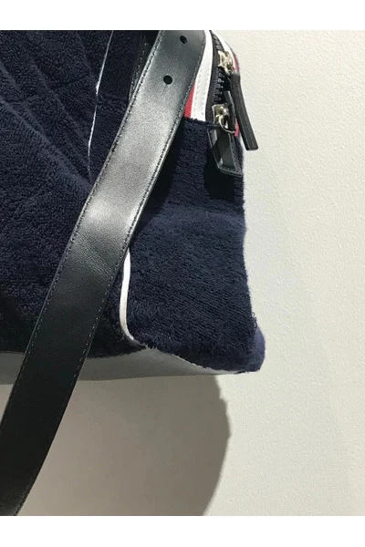 Chanel Vintage Vintage Tassen Pre-owned Fabric Chanel-bags Blue 3 Chanel Vintage Vintage Tassen Pre-owned Fabric Chanel-bags Blue - Afbeelding 3