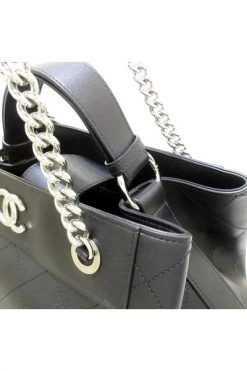 Chanel Vintage Vintage Tassen Pre-owned Leather Chanel-bags Black -Goedkope Chanel Vintage winkel ba0ea01e4659ce727a2fc37f9aa61cb6