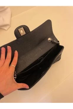 Chanel Vintage Vintage Tassen Pre-owned Leather Chanel-bags Black -Goedkope Chanel Vintage winkel ba3663e8e9d7fc8d3dd1f79b9a485506