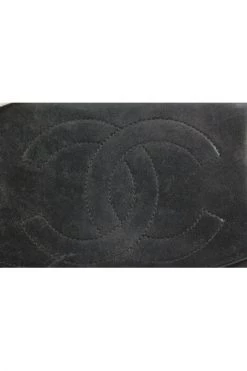 Chanel Vintage Vintage Accessoires Pre-owned Leather Wallets Black -Goedkope Chanel Vintage winkel ba5e1a8ba18cd50a688a67d08b49e605