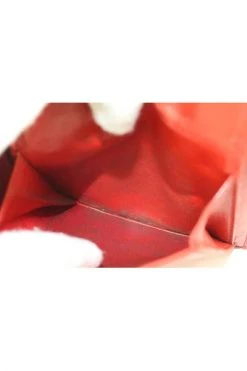 Chanel Vintage Vintage Accessoires Pre-owned Canvas Wallets Red -Goedkope Chanel Vintage winkel ba60f945cb1085cb6783f11bacc5d962