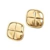 Chanel Vintage Vintage Sieraden Pre-owned Earrings Yellow