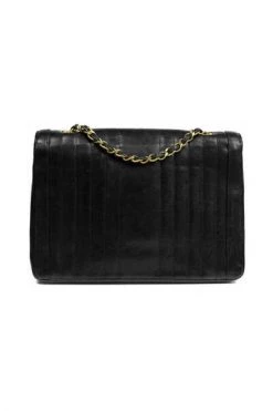 Chanel Vintage Vintage Tassen Pre-owned Cross Body Bags Black -Goedkope Chanel Vintage winkel bc286dfff43dd9455bf01212b5255739