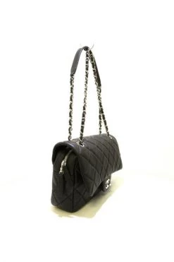 Chanel Vintage Vintage Tassen Shoulder Bags Black -Goedkope Chanel Vintage winkel bcfb32423571603d136728e22b7a3136
