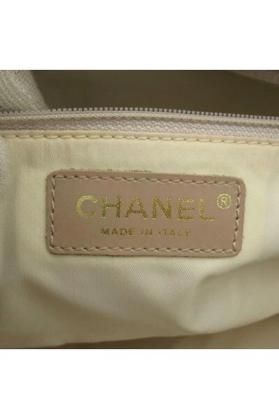 Chanel Vintage Vintage Tassen Pre-owned Handbags Beige 3 Chanel Vintage Vintage Tassen Pre-owned Handbags Beige - Afbeelding 3