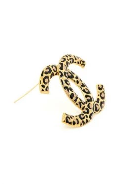 Chanel Vintage Vintage Sieraden Pre-owned Metal Chanel-jewelry Yellow -Goedkope Chanel Vintage winkel bd8a5329fd7d17f90e2d5802f18d9776