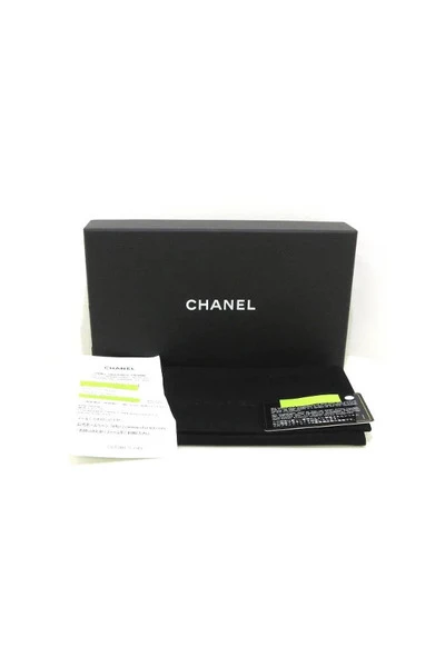 Chanel Vintage Vintage Accessoires Pre-owned Leather Wallets Black 3 Chanel Vintage Vintage Accessoires Pre-owned Leather Wallets Black - Afbeelding 3