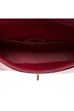 Chanel Vintage Vintage Tassen Pre-owned Leather Chanel-bags Red