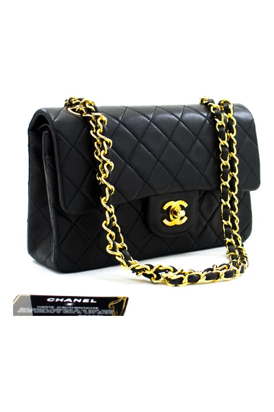 Chanel Vintage Vintage Tassen Pre-owned Timeless Bag Black 6 Chanel Vintage Vintage Tassen Pre-owned Timeless Bag Black - Afbeelding 6
