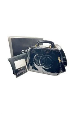 Chanel Vintage Vintage Tassen Pre-owned Leather Chanel-bags Black -Goedkope Chanel Vintage winkel bf465a0f9f0ca37bcbd48536ef67163d