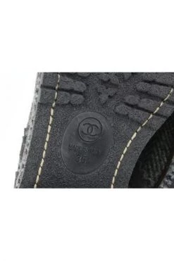 Chanel Vintage Vintage Schoenen Pre-owned Fabric Boots Black -Goedkope Chanel Vintage winkel bfcd1d23de6ab91cc94f87ebbf11caff