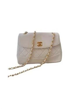 Chanel Vintage Vintage Tassen Pre-owned Shoulder Bags White -Goedkope Chanel Vintage winkel c0671b7b70b75e32d70090f82af333b2