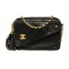 Chanel Vintage Vintage Tassen Pre-owned Cross Body Bags Black