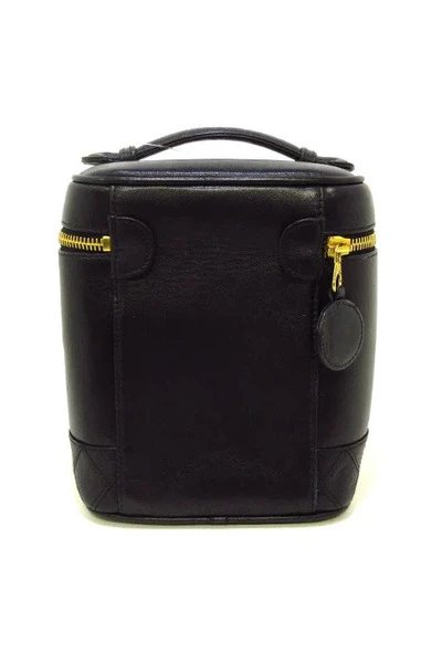 Chanel Vintage Vintage Tassen Pre-owned Leather Chanel-bags Black 4 Chanel Vintage Vintage Tassen Pre-owned Leather Chanel-bags Black - Afbeelding 4