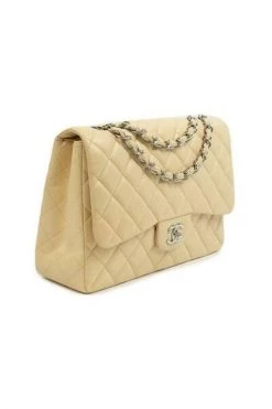 Chanel Vintage Vintage Tassen Pre-owned Sac Timeless Beige