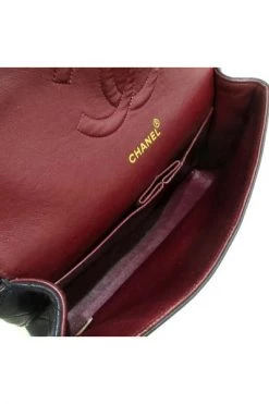 Chanel Vintage Vintage Tassen Pre-owned Medium Double Flap Bag Black -Goedkope Chanel Vintage winkel c30c33607fb23cf8cfa103670aaa2819