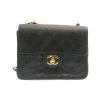 Chanel Vintage Vintage Tassen Pre-owned Leather Flap Bag Black