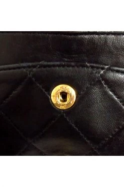 Chanel Vintage Vintage Tassen Shoulder Bags Black -Goedkope Chanel Vintage winkel c3d1ba666953718540d5743a10869bce