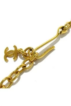 Chanel Vintage Vintage Sieraden Pre-owned Plastic Necklaces Black -Goedkope Chanel Vintage winkel c4119706336c7d89f2851b528255d740