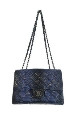 Chanel Vintage Vintage Tassen Pre-owned Timeless Blue -Goedkope Chanel Vintage winkel c46263d52e650cd9fce9e1e0e069f35d