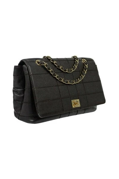 Chanel Vintage Vintage Tassen Pre-owned Vintage Bag Brown 5 Chanel Vintage Vintage Tassen Pre-owned Vintage Bag Brown - Afbeelding 5