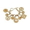 Chanel Vintage Vintage Sieraden Pre-owned Fabric Chanel-jewelry Yellow