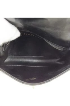 Chanel Vintage Vintage Tassen Pre-owned Leather Chanel-bags Black -Goedkope Chanel Vintage winkel c505d1a526a8d574c11dd8438d563ba7